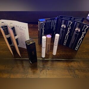 9 x Gucci, YSL Lash, Lash Idole, Lancome Cils Booster, MAC Stock Lot